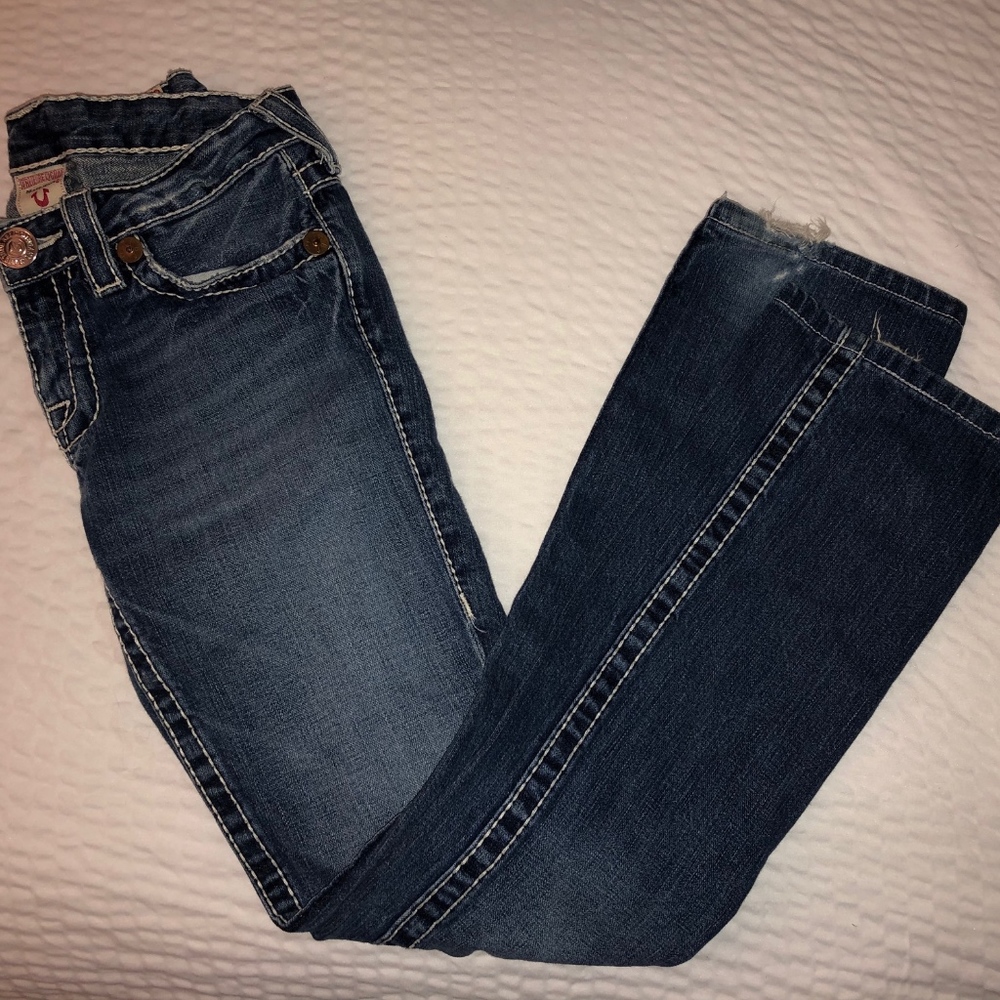 True Religion Size 26 100% Cotton Jeans
